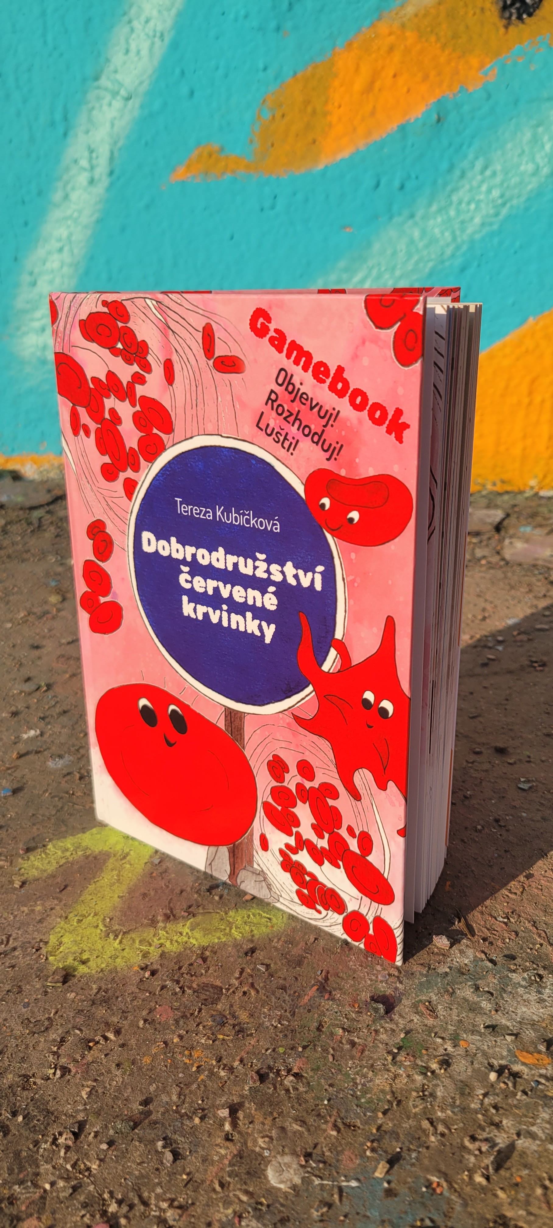 Startovací sada Dobrodružství červené krvinky - jeden gamebook