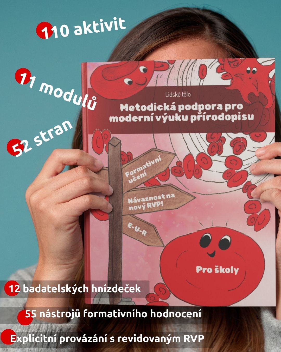 Metodická podpora pro moderní výuku přírodopisu - 110 aktivit, 11 modulů, 52 stran