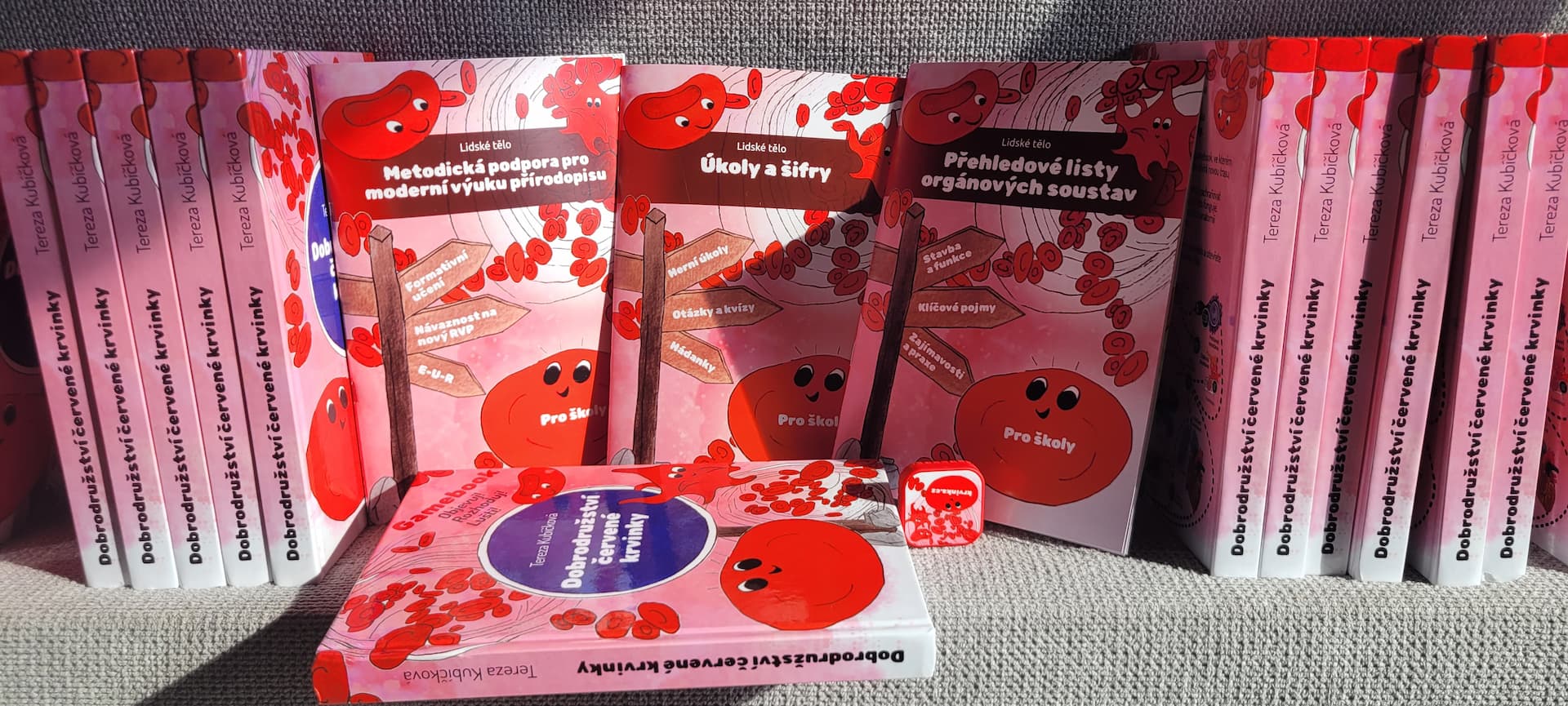Sada gamebooků Dobrodružství červené krvinky pro celou třídu