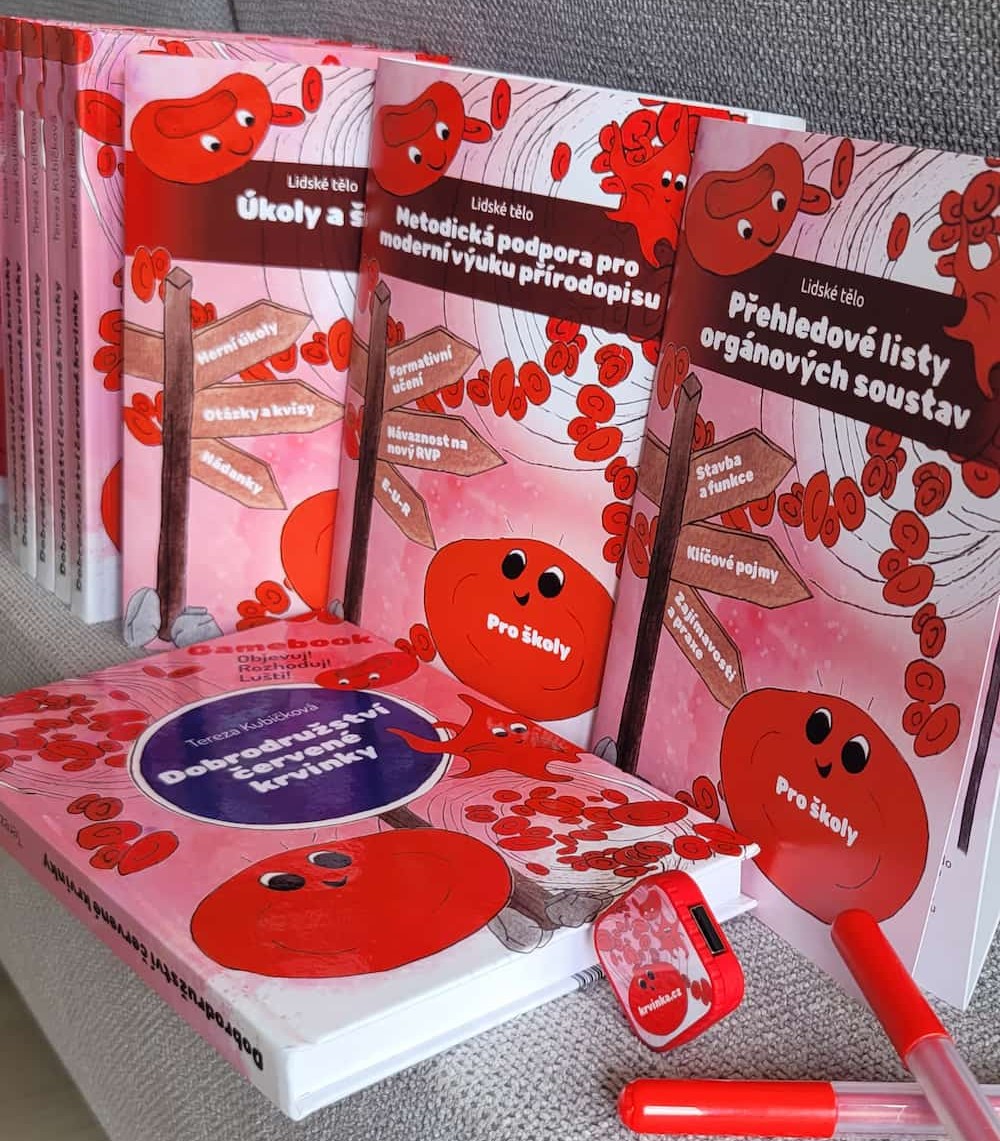 Startovací sada Dobrodružství červené krvinky - jeden gamebook