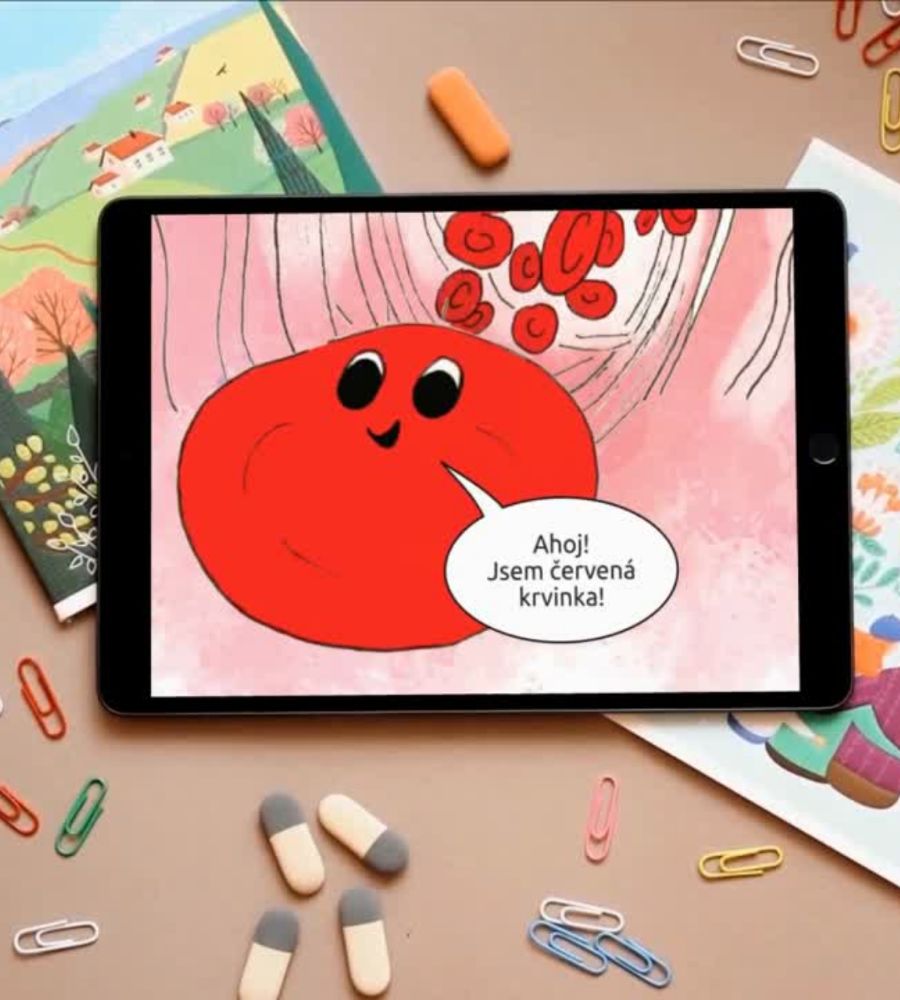 Červená krvinka - Gamebook (digitální aplikace)