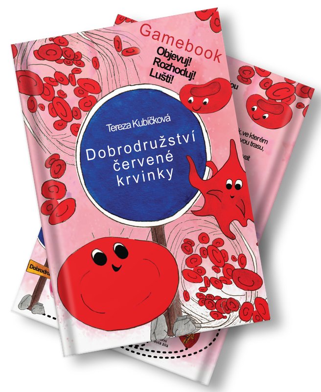 Dobrodružství červené krvinky - Gamebook (kniha)